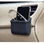 Car Air Vent Cell Phone Holder Car Mount Phone Holder Pocket Organizer Car Cradle Mount Pouch Bag Box Tidy Storage Coin Key Case Sunglasses Organizer with Hook(Gray)