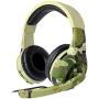 Luonita Computer Gaming Headset with Microphone ，TC-A4 Headset Camouflage Computer Game Headset Mobile Phone Headset Earphone Headset for Men
