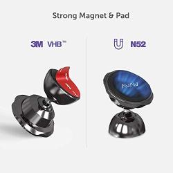 Magnetic Phone Car Mount, VAVA Phone Holder for Car, Phone Mount, Cell Phone Holder for Car, Compatible with iPhone Xs Max XR X 8 7 Plus Galaxy S10 S9 S8 Plus Note 9 8 Google LG HTC and More