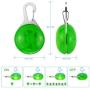 leiwo Dog Collar Light, 5PCS Clip On Led Pet Collar Lights for Dogs Cats Night Walking Waterproof Safety Carabiner with 4 Flashing Modes