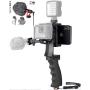 2in1 Vlog Hand Grip Stabilizer Bundle /Mini Shotgun Microphone