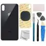 Vimour Back Glass Replacement for iPhone X 5.8 Inches All Carriers with Pre-Installed Adhesive and Repair Tool Kits (Black) Vimour Back Glass Replacement for iPhone X 5.8 Inches All Carriers with Pre-Installed Adhesive and Repair Tool Kits (Black)