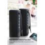 MIATONE Outdoor Portable Bluetooth Speakers Waterproof Wireless Speaker (Black)