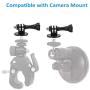Tripod Adapter Mounts with Camera 1/4-20 Screw Adapter Compatible for Gopro Hero Action Cameras by WOLEYI
