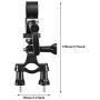 Bike Camera Holder Bicycle Handlebar Mount Holder Motorcycle Handlebar Action Camera Gimbal Stabilizer Tripod Holder for Osmo Feiyu Zhiyun Q