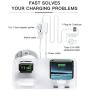 Conido 3 in 1 Charging Station for Apple Products, Stand for Apple Watch Series 5/4/3/2/1, AirPods Pro/2/1 Charging Dock, Charger Station for iPhone SE New/11Pro Max/XS Max/XR/8 Plus/7 Plus/6S Plus