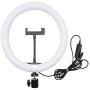 Qibest Practical USB Interface Brightness Adjustable with Small Gimbal and Tripod Fill Light On-Camera Video Lights