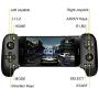 Womnord Mobile Game Controller Telescopic Wireless Bluetooth Controller Gamepad Android IOS Phone Flexible Joystick Black