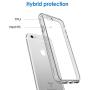 JETech Case for Apple iPhone 6 Plus and iPhone 6s Plus 5.5-Inch, Shock-Absorption Bumper Cover, Anti-Scratch Clear Back, Gray