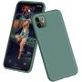 DTTO iPhone 11 Case, [Romance Series] Full Covered Shockproof Silicone Cover [Enhanced Camera and Screen Protection] with Honeycomb Grid Pattern Cushion for Apple iPhone 11 6.1” 2019, Midnight Green