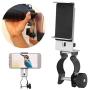 Enrilior Aluminium Alloy Universal Mobile Phone Support Holder Cellphone Photography Bracket Special for Telescope/Microscope