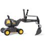 Rolly Toys Licensed Volvo Mobile 360 Degree Excavator Locking Arm and Four Stable Wheel Black Ages 3 Years+