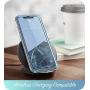 i-Blason Cosmo Series Case for iPhone 11 (2019 Release), Slim Full-Body Stylish Protective Case with Built-in Screen Protector, Blue, 6.1