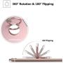 Mirror Cellphone Ring Stand Holder,VASIVO Smart Phone Ring Holder Series Stylish 360°Rotation 180°Flip Ring Stand Grip Mount for Smartphones (Rose Gold 2 Pack)