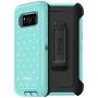 Otterbox Defender Series Screenless Edition for Samsung Galaxy s8 - Frustration Free Packaging - Mint Dot (Tempest Blue/Aqua Mint/Mint Dot)