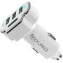 Aduro 4 Port Car Charger Adapter, 12V Fast Car Charger USB Adapter Power Station 5.2A/26W Output (White) Aduro 4 Port Car Charger Adapter, 12V Fast Car Charger USB Adapter Power Station 5.2A/26W Output (White)