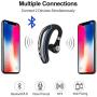 Bluetooth Headset, FimiTech Wireless Earpiece V5.0 Ultralight Hands Free Business Earphone with Mic for Business/Office/Driving
