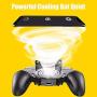 Game Controller | Ak77 Cooling Fan Pubg Game Controller Gamepad Six Finger Trigger Shooting Joystick Gamepad for iOS Android Mobile Phone 1200 Mah