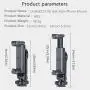 ULANZI ST-06 Camera Hot Shoe Phone Holder Flexible Phone Tripod Mount Adapter w Cold Shoe Mount for Microphone LED Light for DJI Ronin SC iPhone Samsung Canon Nikon DSLR Camera Ring Light Photography ULANZI ST-06 Camera Hot Shoe Phone Holder Flexible Phone Tripod Mount Adapter w Cold Shoe Mount for Microphone LED Light for DJI Ronin SC iPhone Samsung Canon Nikon DSLR Camera Ring Light Photography