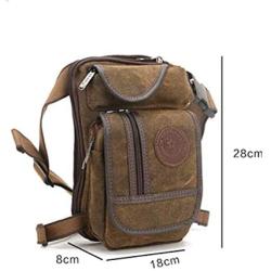 NKns Fanny Pack Mens Messenger Bag Retro Messenger Bag Outdoor Sports Bag Mobile Phone Bag Casual Bag Wearable Waist Pocket