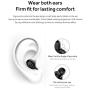 AIYIBEN Bluetooth Wireless Earbuds Mini Wireless Earbud Bluetooth V5.0 In Ear Headphone with 4-5 Hours Playtime Headset with Mic for iPhone iPad Samsung Galaxy LG and Smartphones (Black)