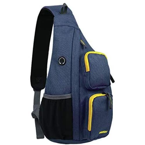 WANDF Sling Bag One Strap Backpack Travel Crossbody Backpack Water-Resistant WANDF Sling Bag One Strap Backpack Travel Crossbody Backpack Water-Resistant