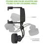 Cellet Vehicle Rear View Mirror Phone Holder Mount Universal Smartphone Cradle Compatible to iPhone 11/11 Pro Xr Xs Max X 8 Plus Note 10 9 Galaxy S20 S20+ 5G S10 Plus S9 S8 Google Pixel 4 3 XL GPS LG