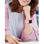 Sport Band Compatible for Apple Watch Band 38mm 40mm 42mm 44mm, EXCHAR Soft Silicone Band Replacement Wrist Strap for iWatch Series 5/4/3/2/1, Nike+, Sport, Edition