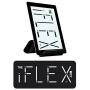 iFLEX Adjustable Cell Phone Stand and Tablet Stand for Work and Home – Flexible Phone Holder is The Perfect iPhone Stand for Video Calls and Holds Any Device – Non-Slip Grip, Strong and Durable