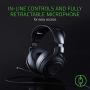 Razer ManOWar 7.1: Surround Sound - Quick Action Controls - Unidirectional Retractable Mic - Gaming Headset Works with PC, PS4, Xbox One, Switch, & Mobile Devices