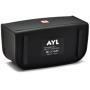 (NEW) AYL Mini Touch BoomBox Portable Bluetooth Wireless Version 4.0 Speaker System (Black) with Built in Speakerphone + Subwoofer for iPhone/ PC / Cell Phone / Tablet / Car / MP3 Player + Rechargeable Battery + Best 3 YEAR WARRANTY