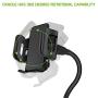 Cellet Smart Phone Cup Holder Mount, Automobile Cradle Compatible with Apple iPhone Xs Max XR 8 Plus, Galaxy S10 S10e S10Plus, S9 S9Plus Note 9, Motorola Moto g6 Play e5, Pixel 3 XL, 3a (Goose Neck)