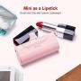 iWALK Small Portable Charger 4500mAh Ultra-Compact Power Bank Cute Battery Pack Compatible with iPhone 11 Pro/XS Max/XR/X/8/7/6/Plus Airpods and More,Pink