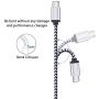 Android Charger Cable, FiveBox 5-Pack 6ft Micro USB Cable Cord Braided Fast Charging Phone Charger for Samsung Galaxy J3 J7 S6 S7 Edge, Tablet, LG stylo 2/3 LG G3 G4 K30 K20 Plus, Kindle Fire 7 8 10