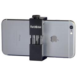 RetiCAM Smartphone Tripod Mount XL - Metal Universal Smart Phone Tripod Adapter - XL Size (2.75" to 3.6"), Black
