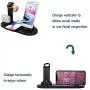 LUKKAHH Wireless Charger, 4 in 1 Wireless Charging Station for Apple Watch and Airpods Pro, Charger Stand for Multiple Devices, Qi Fast Wireless Charging Dock for iPhone 11/11 Pro Max/X/XS/XS/8/8 Plus