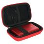 Khanka Hard Travel Case Replacement for Anker PowerCore Speed 10000 10000mAh QC Charge 3.0 Portable External Charger Battery Power Bank (Red)