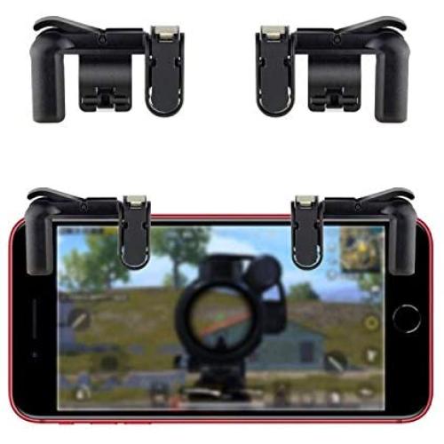 PUBG Mobile Game Controller, Rademax Sensitive Shoot/Aim Buttons L1R1 Compatible Knives Out/PUBG/Rules Survival, Cellphone Survival Game Controller PUBG Mobile Game Joystick, Android iOS iPhone