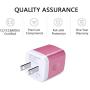 USB Charging Box, Charger Adapter, Ailkin 3-Pack 2.1Amp Dual Port Fast Charge Plug Cube Base Replacement for iPhone X/8/7/6S/6S Plus/6, Samsung Galaxy S7/S6/S5 Edge, LG, HTC, Huawei, Moto, Kindle