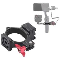 AFVO Ring Hot Shoe Adapter for DJI Osmo Mobile 3, Osmo Mobile 2 and Osmo Mobile 1, Adapter for Microphone and LED Light