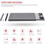 Yoobao Portable Charger 10000mAh Slim Power Bank Powerbank External Cell Phone Battery Backup Charger Battery Pack Dual Input Compatible iPhone 11 X XR Xs Max 8 7 Plus Android Samsung - Gray