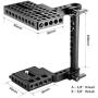 SMALLRIG Camera Cage for Small-Sized Cameras, for Panasonic GH5, GH4, GH3, for Sony A7II, A7SII, for Fujifilm X-T2, for Canon EOS series-1658