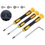T6 T8H T9H T10H Screwdriver Tool Kit with Prying Tool and Cleaning Brush Repair for Microsoft Xbox One/Xbox 360 and Sony PlayStation PS3 PS4 Controller