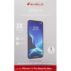 ZAGG InvisibleShield Glass+ Screen Protector – High-Definition Tempered Glass Made for Apple iPhone 6.1 – Impact & Scratch Protection