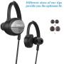 DLAND Sports Headphones Wired,Noise Cancelling Earhook Earbuds,Gaming Earphones with Detachable Microphone for PS4,Xbox,Laptop Computer, Cellphone.Inline Controls for Hands-Free Calling.