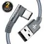 2020 Updated 6FT USB C Cables (2-Pack), 3 Amps Quick Charging Type C Cable, USB A to USB C Fast Data Sync Transfer, Durable Nylon Braided Charger Cable for iPad, Samsung, Google Pixel, Nexus and More