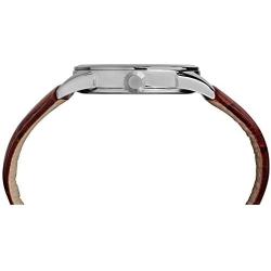 Timex Mens Easy Reader Leather Strap 38mm Watch