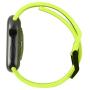 URBAN ARMOR GEAR UAG Compatible with Apple Watch 44mm 42mm Series 5/4/3/2/1 Silicone Band Scout [Billie] Slim Adjustable Waterproof Sporty Replacement Watch Strap