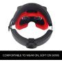 Covos VR Face Pad for Oculus Rift S Silicone Eye Cover, Rift S VR Cover Sweatproof Waterproof Lightproof Anti-Dirty Oculus Rift S Accessory