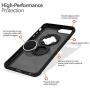 Rokform - Magnetic iPhone 8/7/6/6s Plus Case with Twist Lock Mount, Crystal Slim Magnetic Mobile Phone Holder Series (Black)